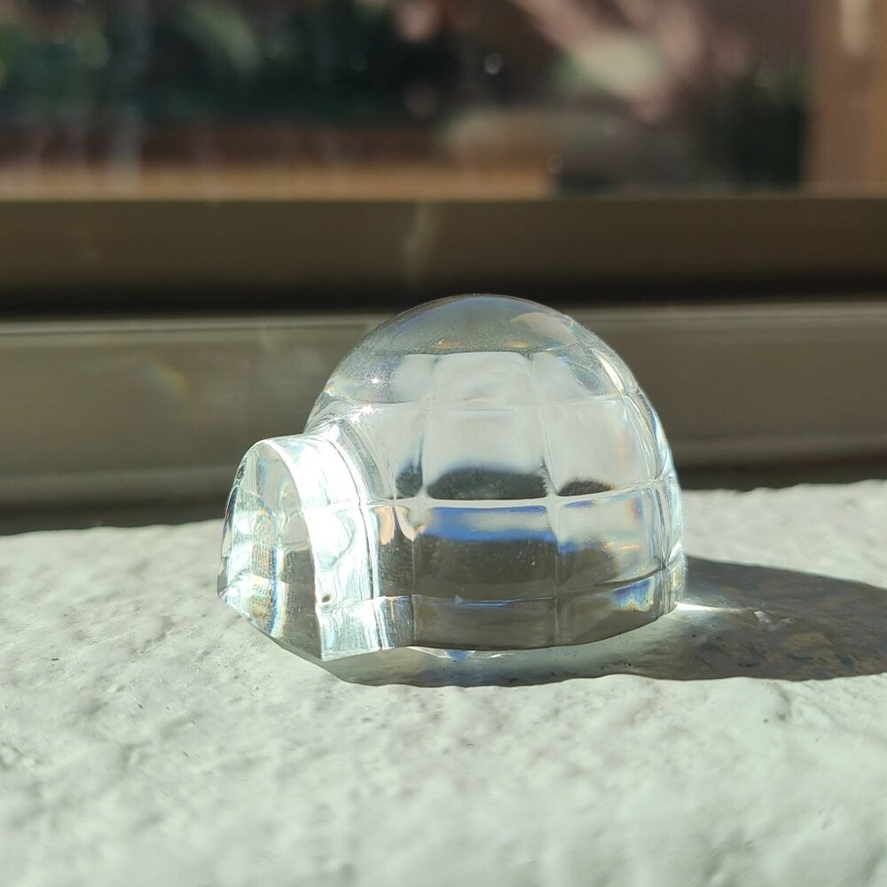Swarovski's Ebeling and Reuss Miniature Crystal Igloo Figurine